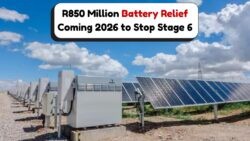 Government Confirms R850 Million Battery Plan: Could Stage 6 End in 2026 with 1,500MW Storage?