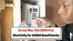 Hurry! Apply for Your R500 Free Electricity from SASSA Before the 5 August Deadline