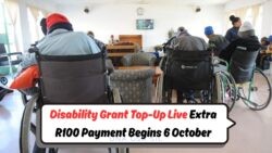 October 6 SASSA Update: Disability Recipients to Receive Exclusive R2,415 Top-Up This Month!