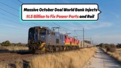 South Africa Secures $1.5 Billion in October to Revitalize Power Grid, Ports, and Rail