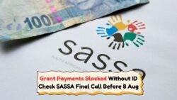 Urgent Alert: SASSA Demands Final ID Verification by 8 August to Combat Fraud!