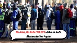South Africa's 32% Unemployment Rate Sparks Concern in July – Government Faces Job Creation Challenges