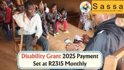 SASSA Disability Grant Increased to R2,315 for 2025 – Check Your Eligibility Now!