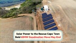 Cape Town Approves 60MW Solar Desalination Plant to Tackle Water Crisis