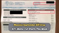 Discover the Towns Benefiting from a 43% Water Bill Cut in September 2025