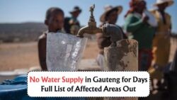 Gauteng Faces Water Crisis: 12 Areas to Experience Full Suspension Starting 10 July!